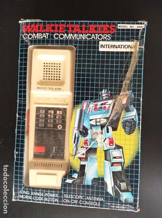 Jouets Anciens et Jeux de collection: WALKIE TALKIES COMBAT COMMICATORS - A&Ntilde;OS 80 - FUNCIONANDO