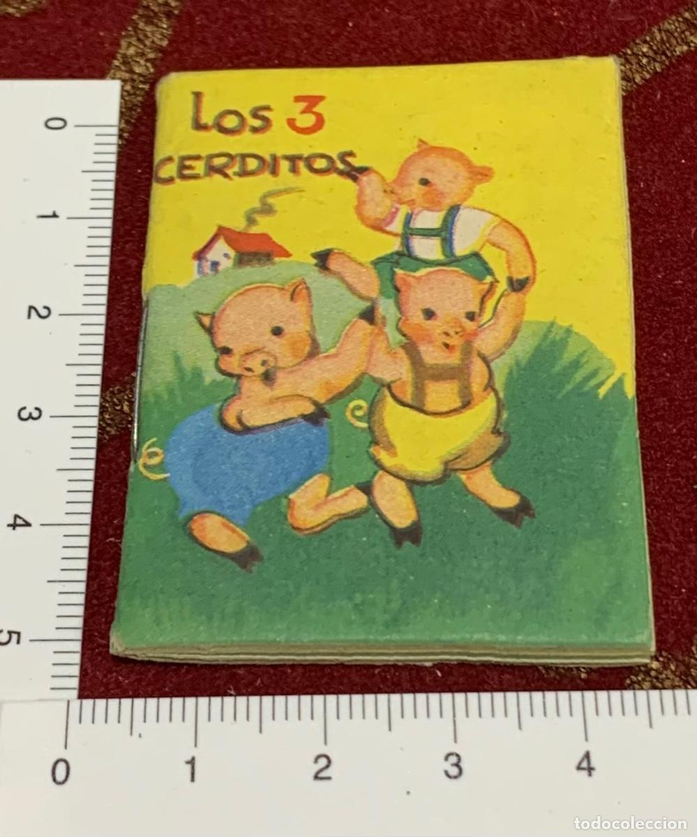 Juguetes antiguos y Juegos de colecci&oacute;n: JUGUETE ORIGINAL DE CUENTO TROQUELADO 24 MINI CUENTO LOS TRES CERDITOS