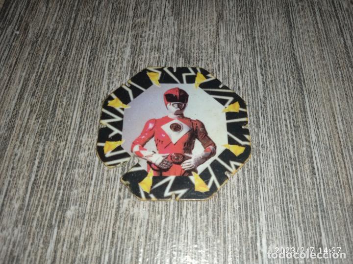 Altes Spielzeug und Spiele: Black tazo Power Rangers La Pel&iacute;cula matutano tazos pogs caps