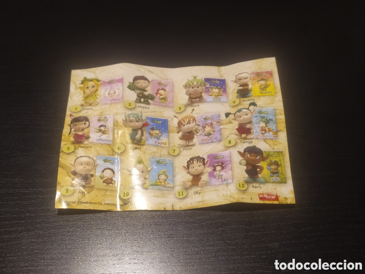 Brinquedos antigos e Jogos de cole&ccedil;&atilde;o: FOLLETO IDENTIFICATIVO PERSONAJES TOREAD