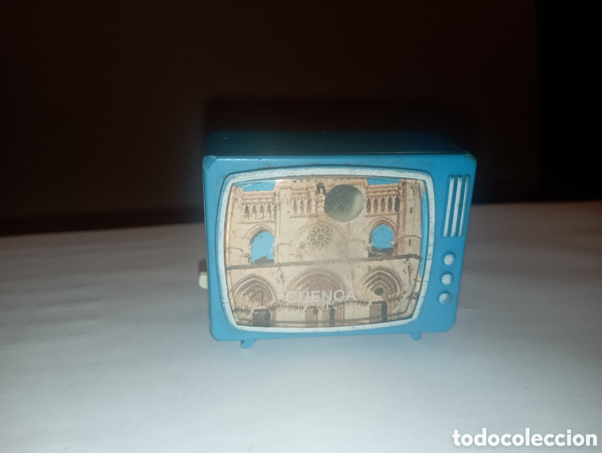 Juguetes antiguos y Juegos de colecci&oacute;n: TELEVISOR DE JUGUETE PROMOCIONAL CON DIAPOSITIVAS DE LA CIUDAD DE CUENCA A&Ntilde;OS 60