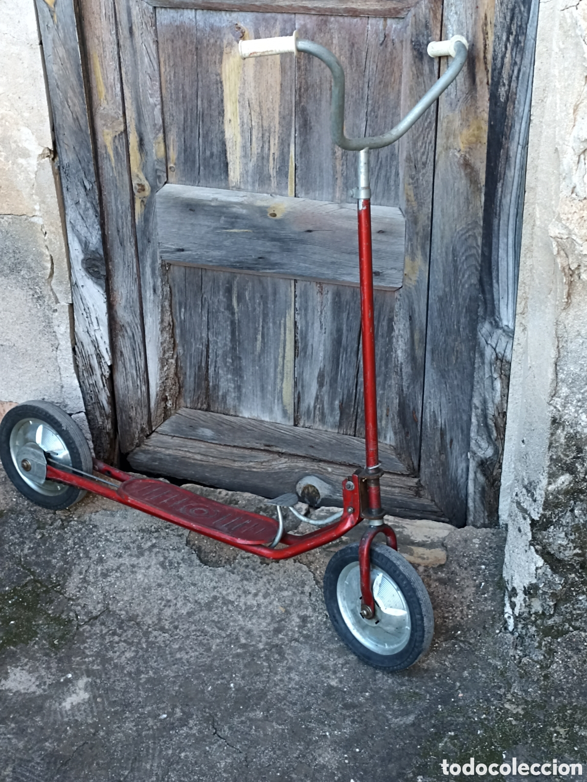 Juguetes antiguos y Juegos de colecci&oacute;n: Juguete patinete a&ntilde;os 70 s 100 % original en buen estado