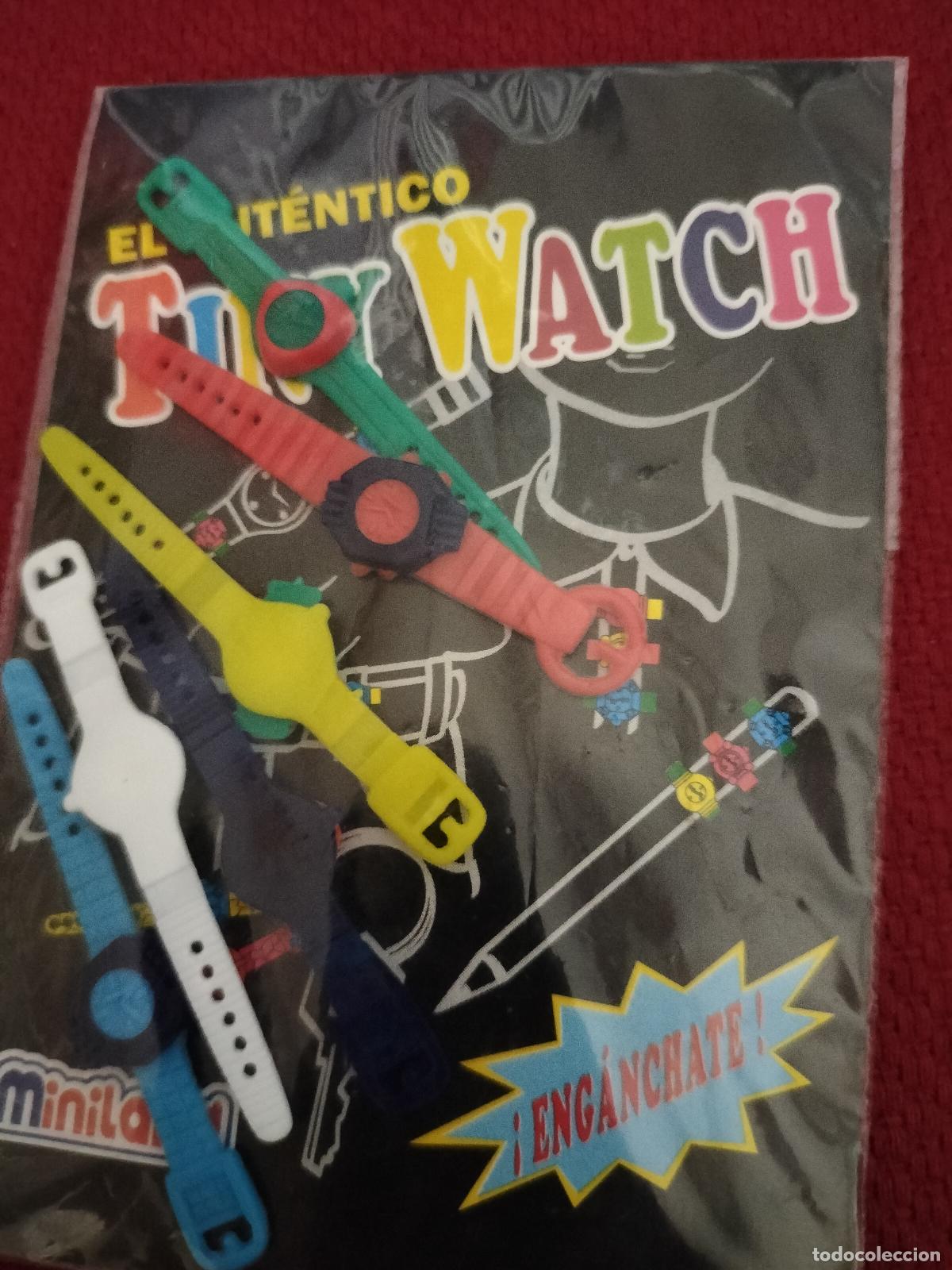 Juguetes antiguos y Juegos de colecci&oacute;n: ANTIGUO SOBRE TINY WATCH