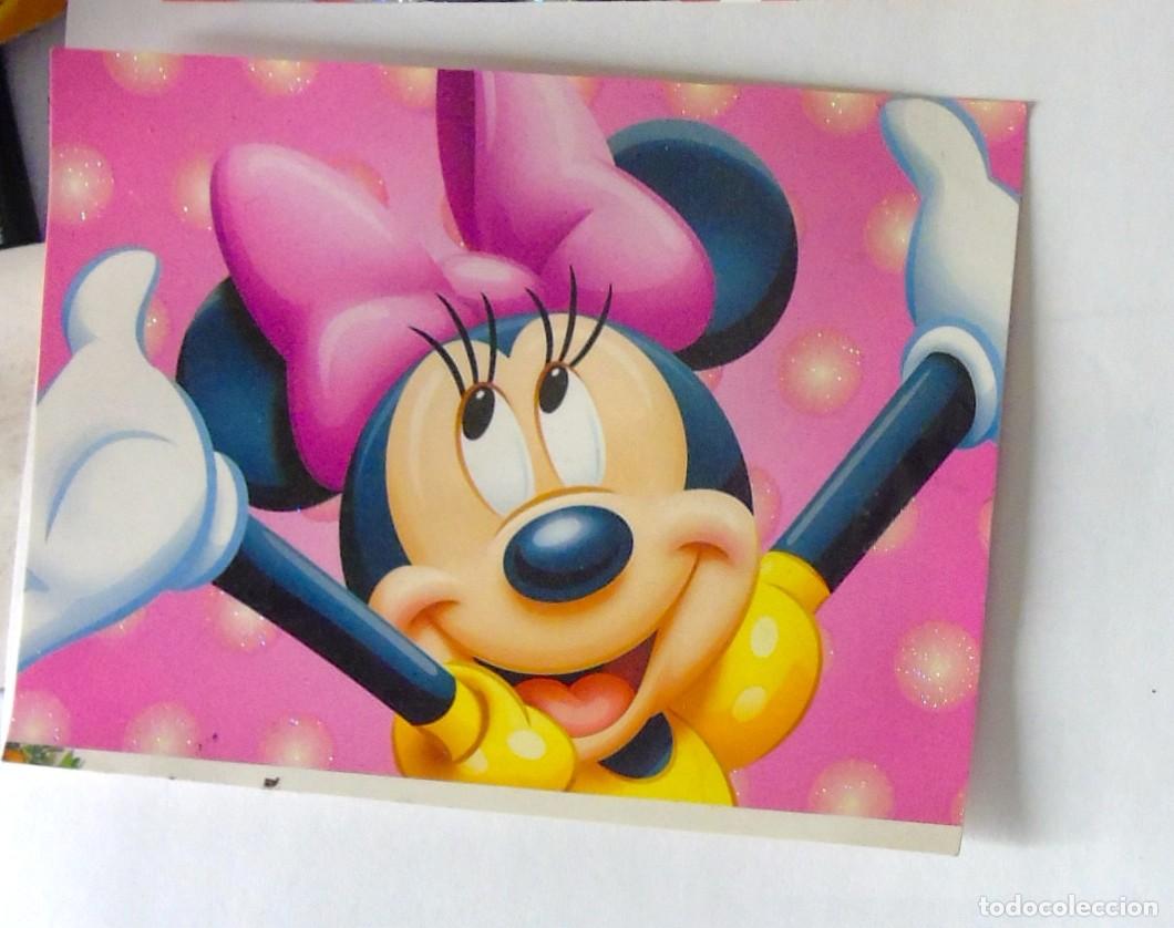 Giocattoli antichi e Giochi di collezione: 5 LLAVEROS DYSNEY 2 POSTALES DYSNEY FIRMADAS MICKEY MINNIE 1 BOLIGRAFO DYSNEY