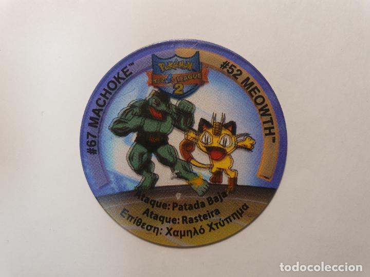 Brinquedos antigos e Jogos de cole&ccedil;&atilde;o: TAZO POKEMON -- A&Ntilde;O 2002 -- POKEMON TAZOS LEAGUE 2 -- MATUTANO - ESPA&Ntilde;A -- N&ordm; 67 VS 52