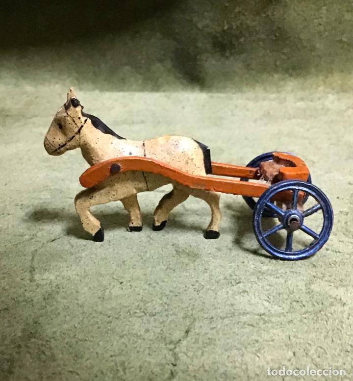 Giocattoli antichi e Giochi di collezione: BORRICO CON CARRO, A&Ntilde;OS 20