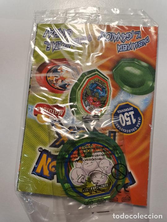 Jouets Anciens et Jeux de collection: TAZO POKEMON PRECINTADO CON CHECKLIST -- A&Ntilde;O 2005 -- POKEMON NOX -- NINTENDO -- N&ordm; 102