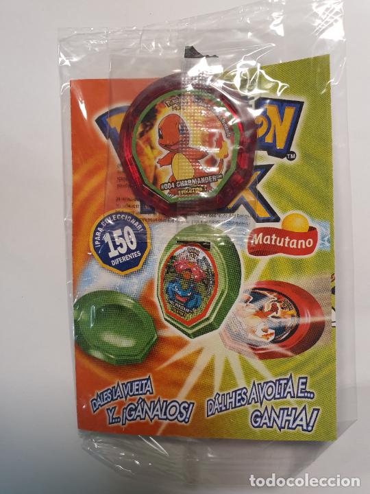 Juguetes antiguos y Juegos de colecci&oacute;n: TAZO POKEMON PRECINTADO CON CHECKLIST -- A&Ntilde;O 2005 -- POKEMON NOX -- NINTENDO -- N&ordm; 4