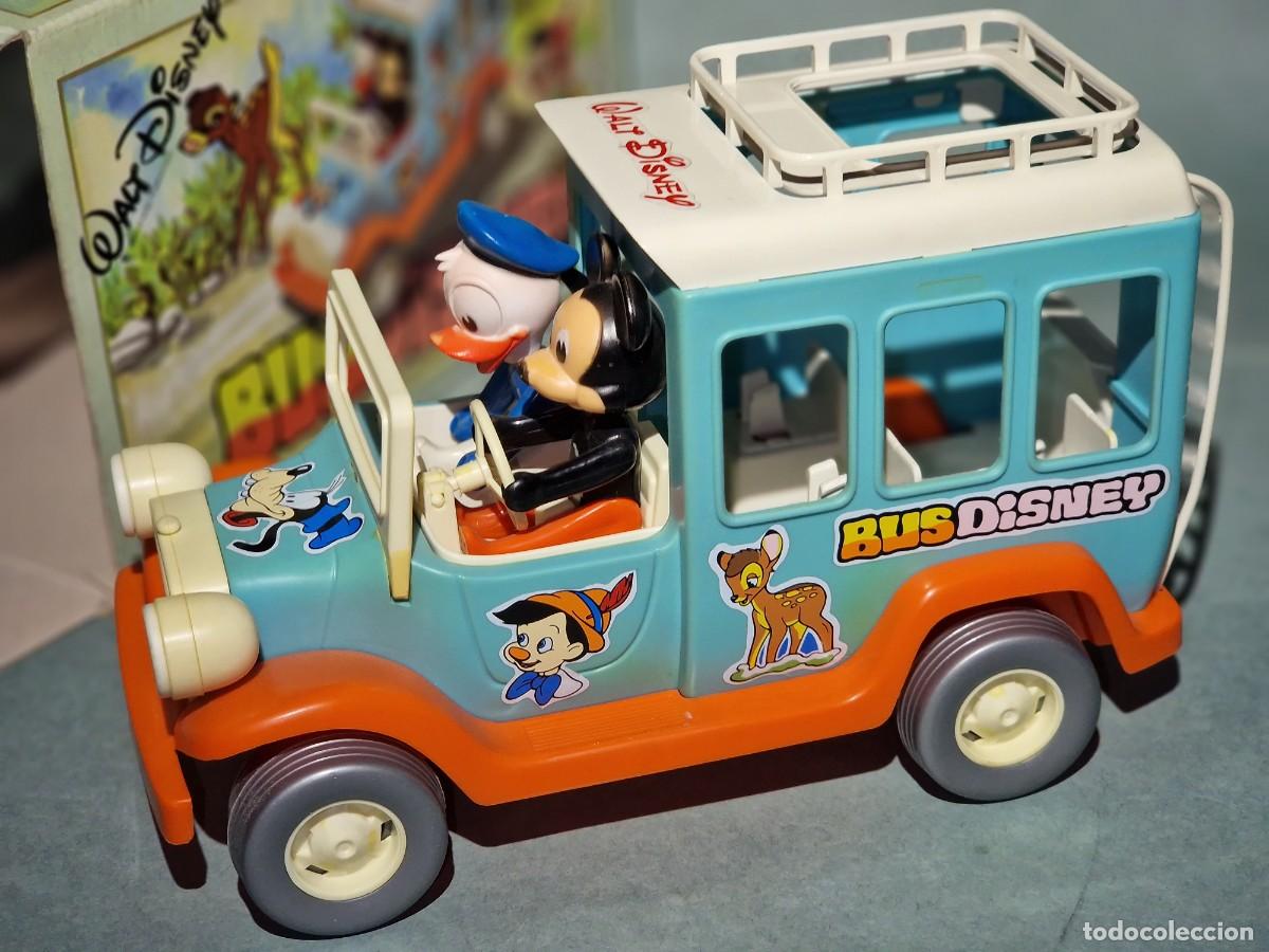 Juguetes antiguos y Juegos de colecci&oacute;n: BUS DISNEY - WALT DISNEY- MICKEY, DONALD, DE OBERTOYS
