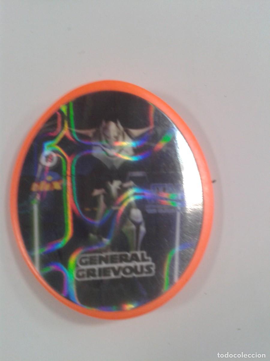 Juguetes antiguos y juegos de colecci&oacute;n: TAZOS MATUTANO STAR WARS THE CLONE WARS 10 General Grievous
