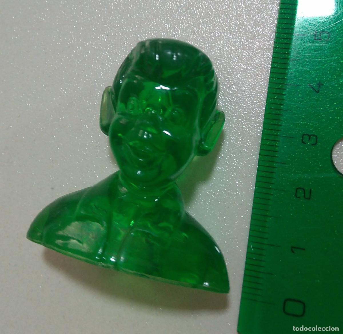 Juguetes antiguos y Juegos de colecci&oacute;n: busto peter pan mu&ntilde;eco figura disney figurita promocional semi transparente