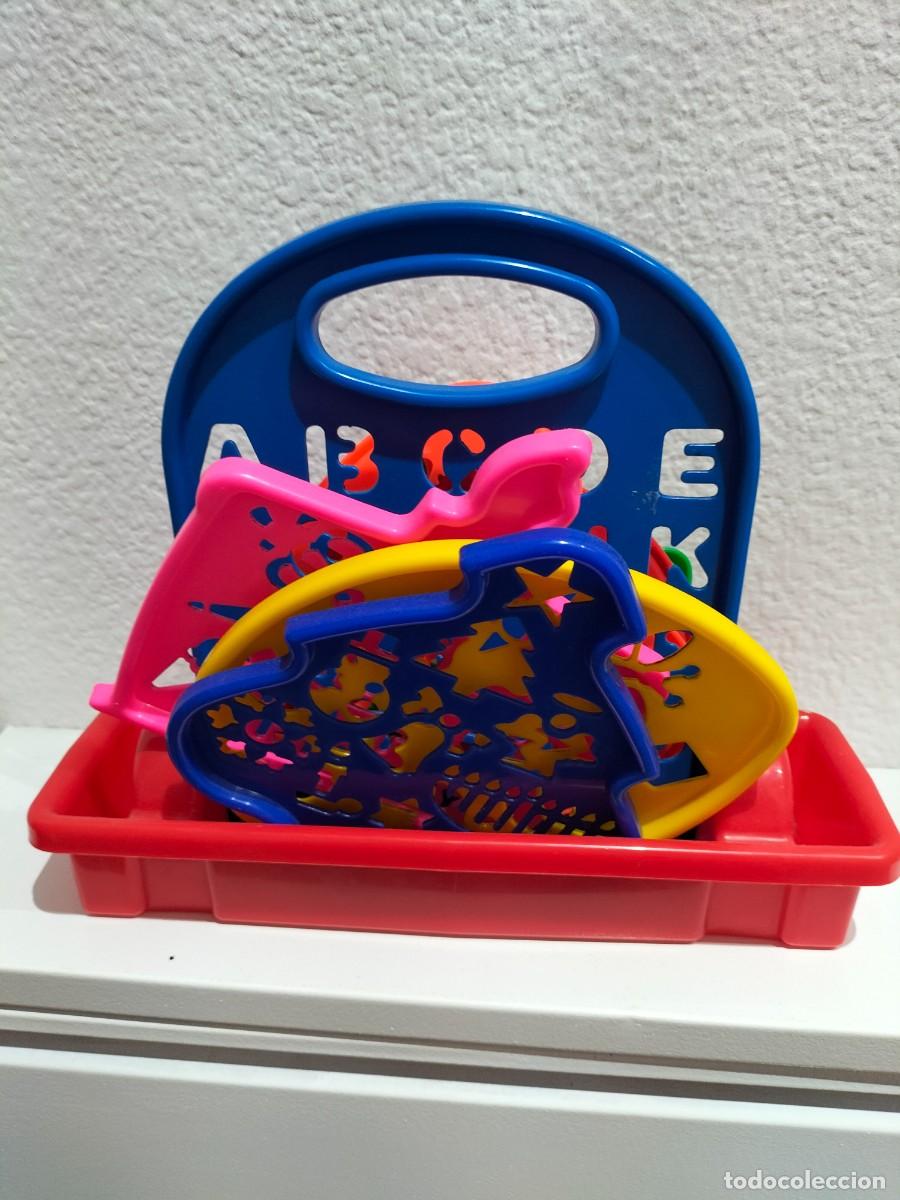 Brinquedos antigos e Jogos de cole&ccedil;&atilde;o: LOTE DE PLANTILLAS PARA DIBUJAR CON LETRAS, FIGURAS ETC