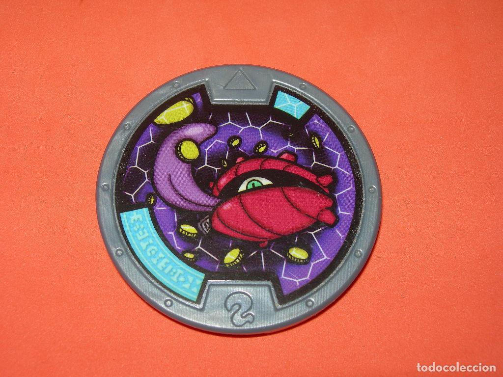 Juguetes antiguos y Juegos de colecci&oacute;n: MEDALLA / TAZO YO KAI YOKAI YO-KAI WATCH SERIE 3 / H3 HAS 1206 - ORIGINAL HASBRO -