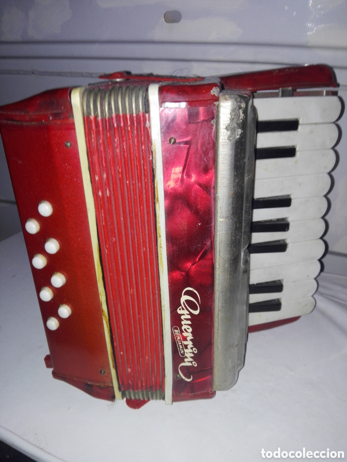 juguete musical acordeón guerrini 30€ - Buy Other antique toys and games on  todocoleccion