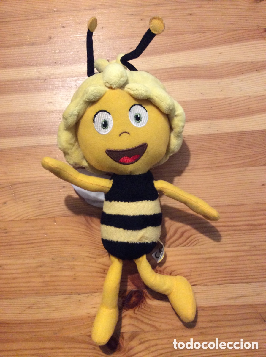 Juguetes antiguos y Juegos de colecci&oacute;n: Peluche abeja maya dibujos animados vintage EGB