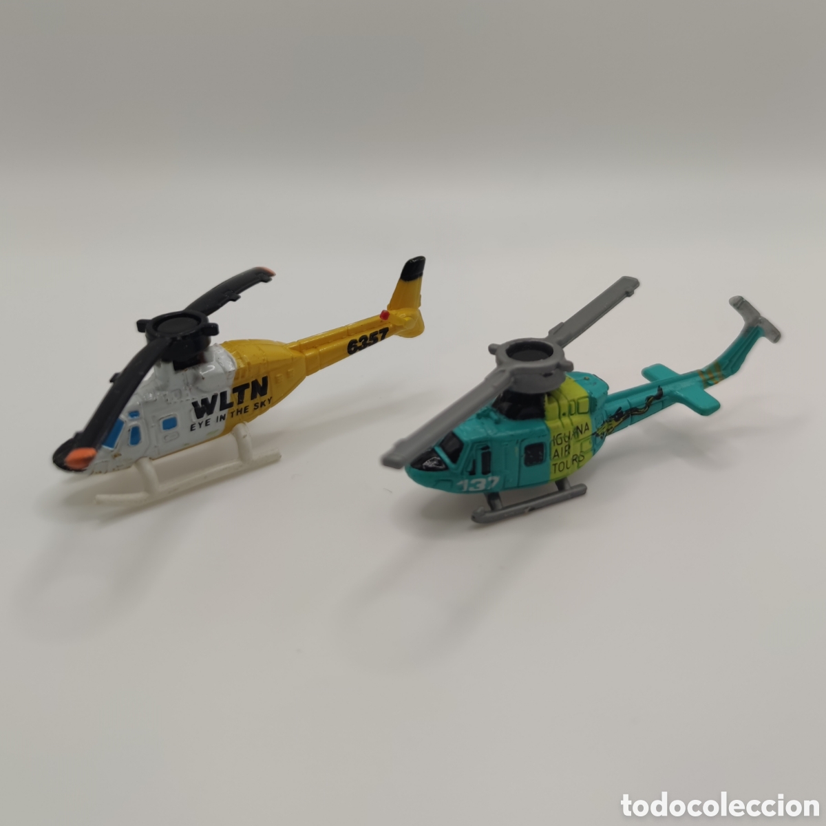 Juguetes antiguos y Juegos de colecci&oacute;n: Micromachines Helic&oacute;pteros