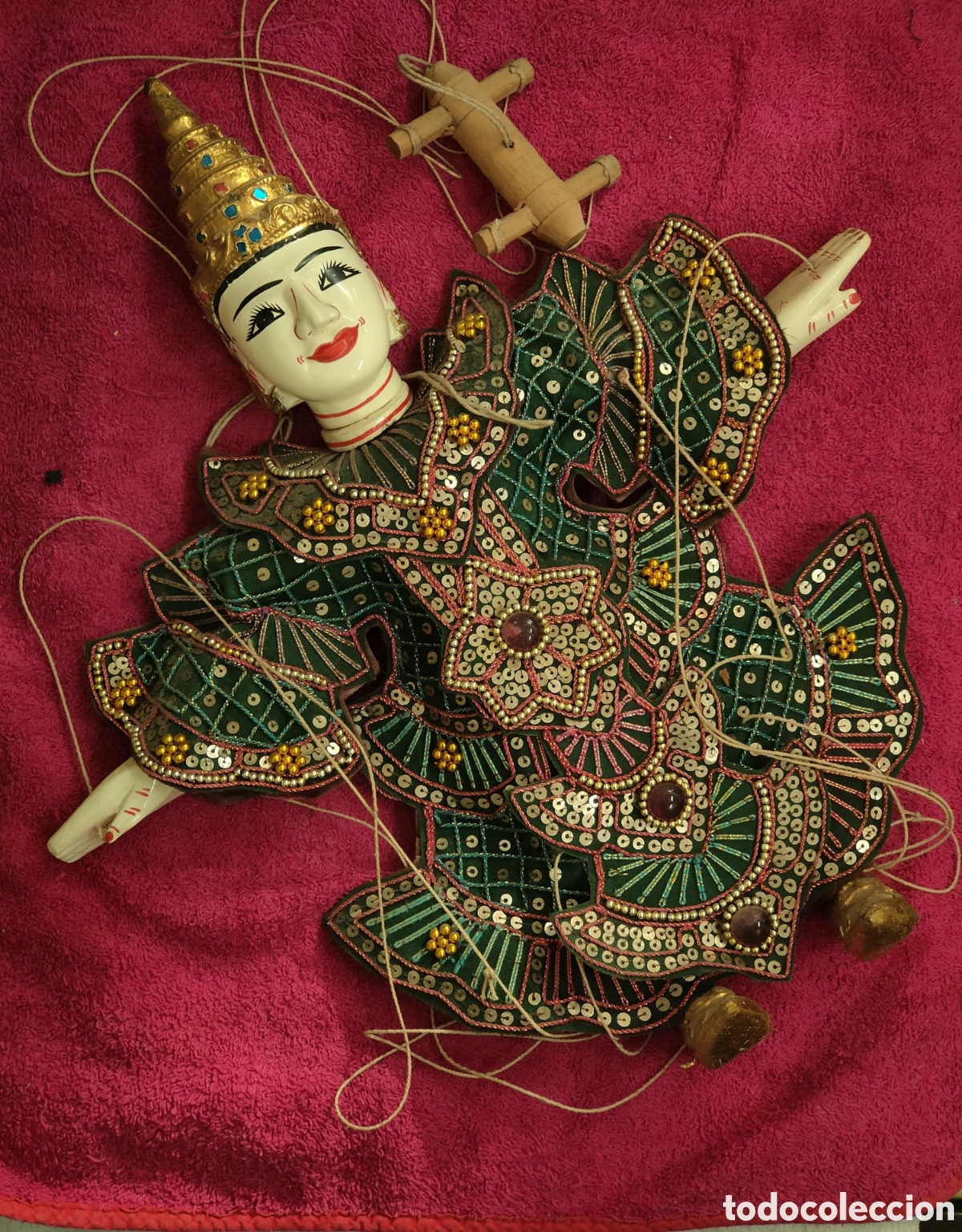 Giocattoli antichi e Giochi di collezione: Marioneta Tailandesa