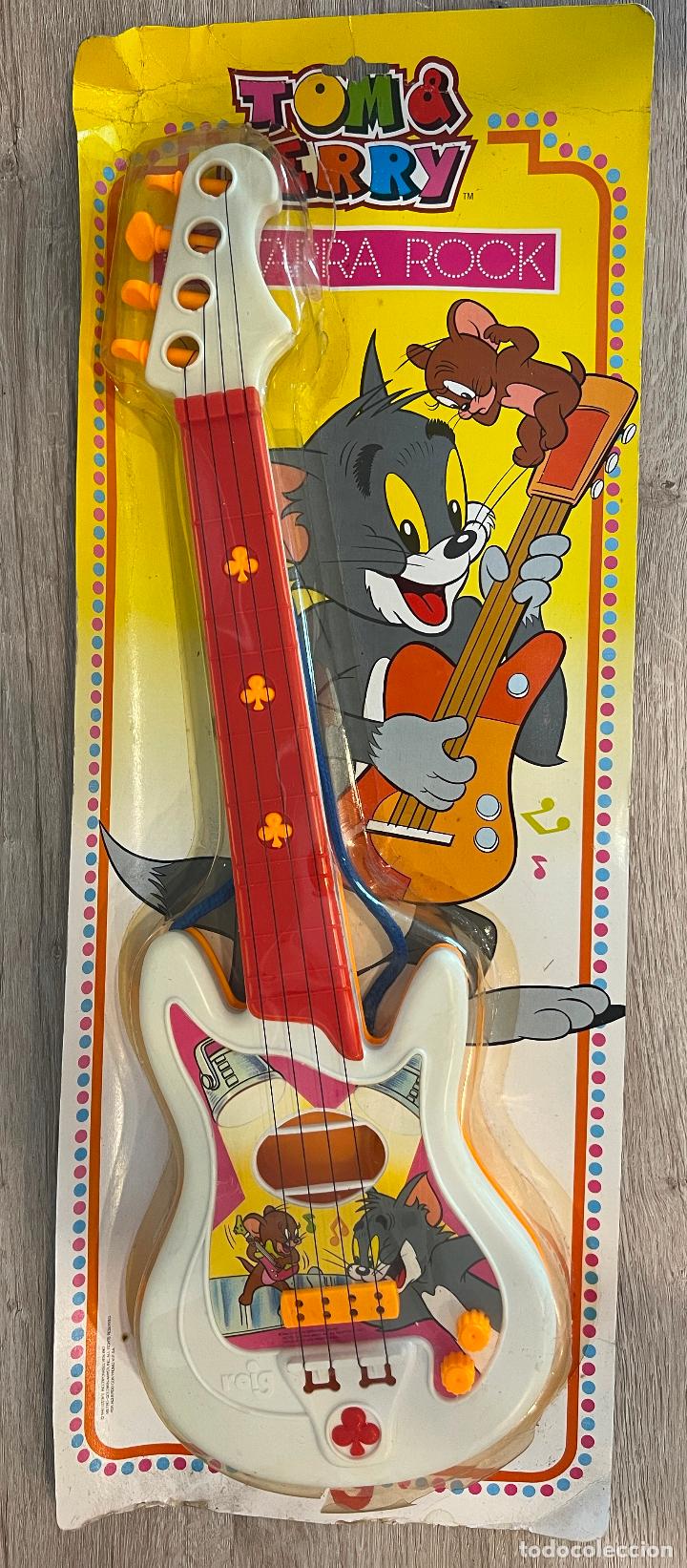 Juguetes antiguos y Juegos de colecci&oacute;n: JUGUETE TOM&JERRY. GUITARRA ROCK. REIG. SIN ABRIR.
