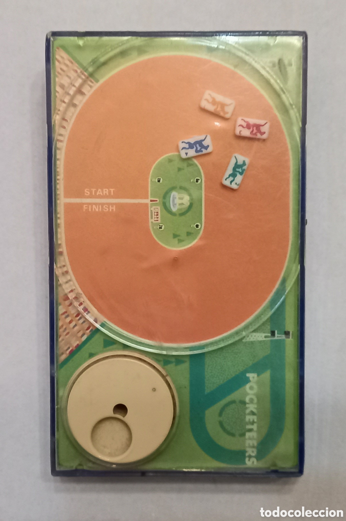 Juguetes antiguos y juegos de colecci&oacute;n: Juego de bolsillo vintage Pocketeers carrera de caballos Tomy 1975 envio de M&aacute;laga