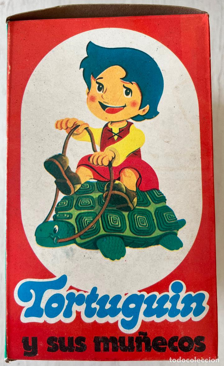 Juguetes antiguos y Juegos de colecci&oacute;n: JUGUETES SANTA ANA. TORTUGUIN Y SUS MU&Ntilde;ECOS. HEIDI. MECANISMO A RESORTE.