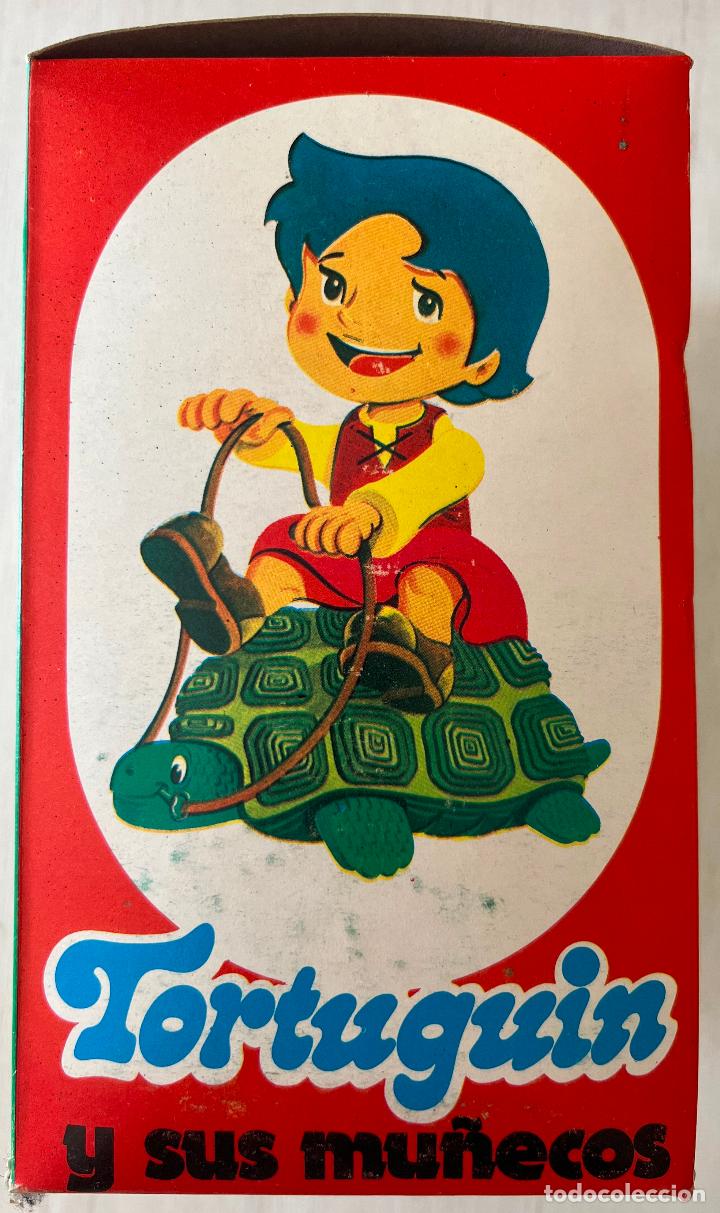 Juguetes antiguos y Juegos de colecci&oacute;n: JUGUETES SANTA ANA. TORTUGUIN Y SUS MU&Ntilde;ECOS. HEIDI. MECANISMO A RESORTE.