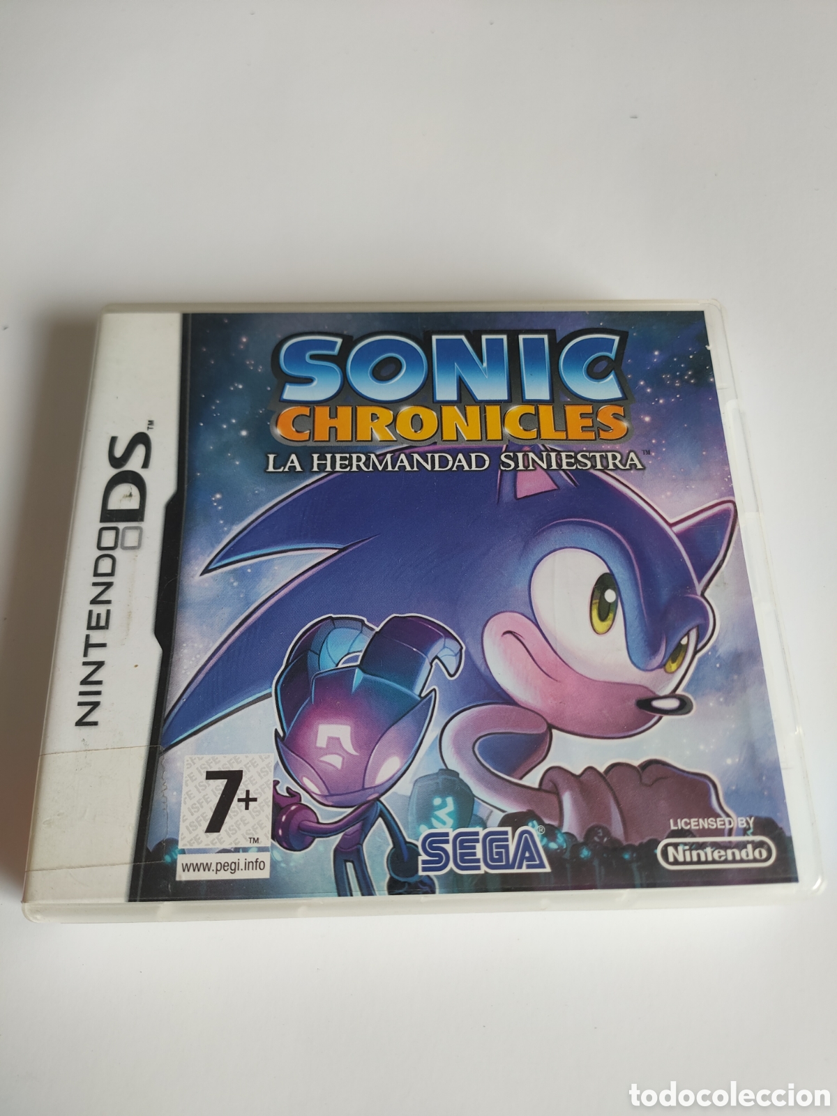 Brinquedos antigos e Jogos de cole&ccedil;&atilde;o: Sonic chronicles la hermandad siniestra DS SOLO CAJA SIN JUEGO NI MANUAL