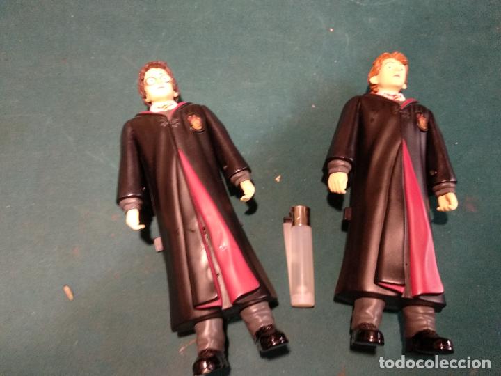 Juguetes antiguos y Juegos de colecci&oacute;n: HARRY POTTER & RON - FIGURAS DE 25 CM - 2 WALKIE TALKIE A PILAS - VER FOTOS