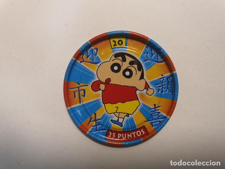 Juguetes antiguos y Juegos de colecci&oacute;n: TAZO CHAPA BOLLYCAO -- 1997 -- METAL RAPPERS SHINCHAN SHIN CHAN - ESPA&Ntilde;A -- N&ordm; 20