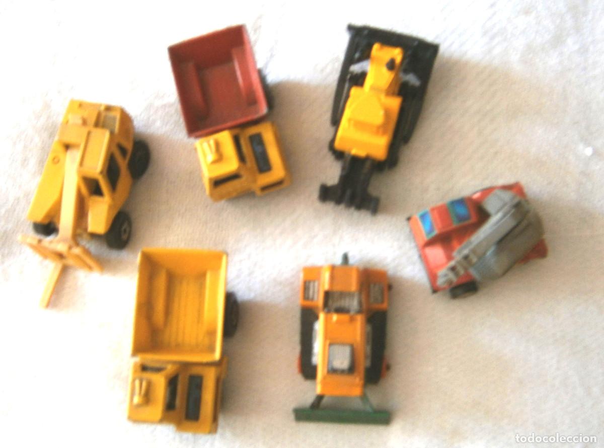 Juguetes antiguos y Juegos de colecci&oacute;n: coches de obras publicas de Matchbox Lesney inglaterra