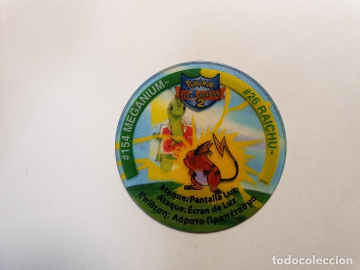 Juguetes antiguos y Juegos de colecci&oacute;n: TAZO POKEMON -- A&Ntilde;O 2002 -- POKEMON TAZOS LEAGUE 2 -- MATUTANO - ESPA&Ntilde;A -- N&ordm; 154 VS 26