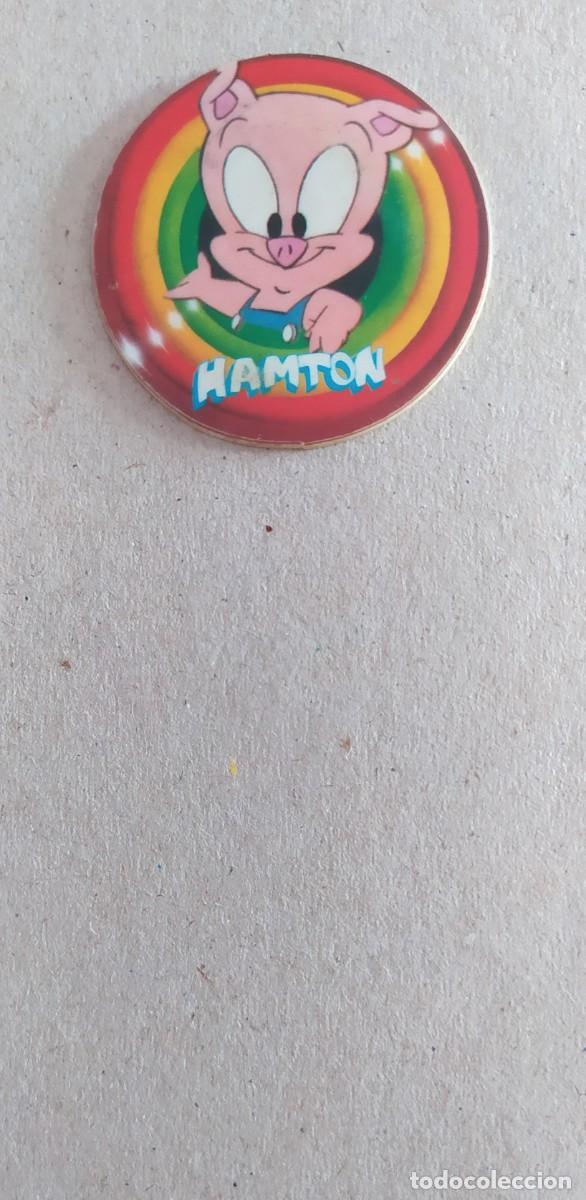 Juguetes antiguos y juegos de colecci&oacute;n: COLECCI&Oacute;N TAZOS MEGA TAZO TINY TOON HAMPTON N&deg;54