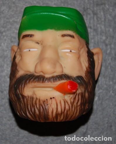 Juguetes antiguos y Juegos de colecci&oacute;n: CABEZA DE MARIONETA FIDEL CASTRO