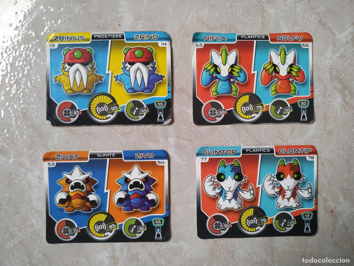 Juguetes antiguos y Juegos de colecci&oacute;n: LOTE DE CARTAS BIONIC BUNGEES MAGIC BOX