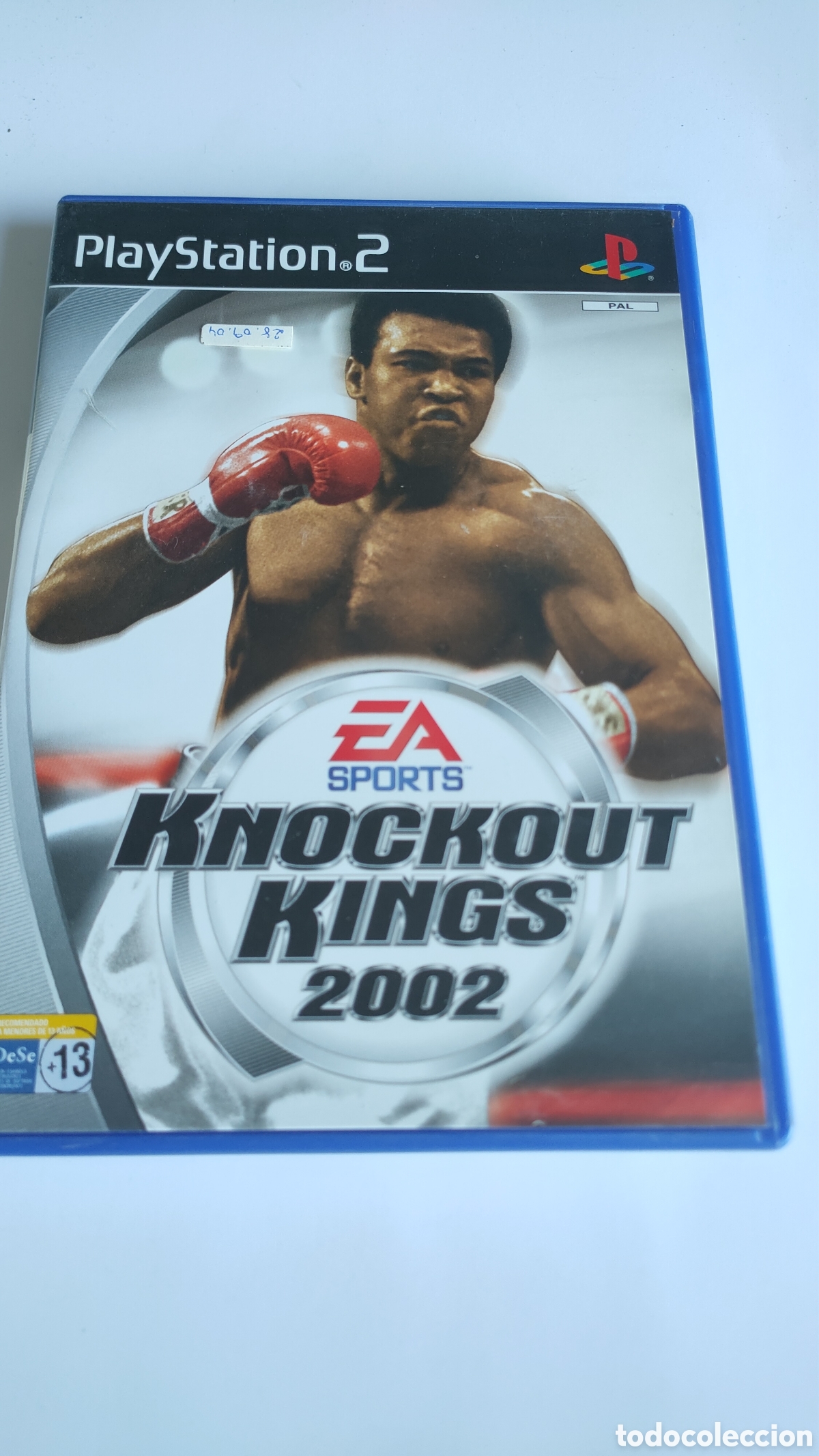Brinquedos antigos e Jogos de cole&ccedil;&atilde;o: Knockout kings 2002 PS2 Solo caja sin juego ni manual