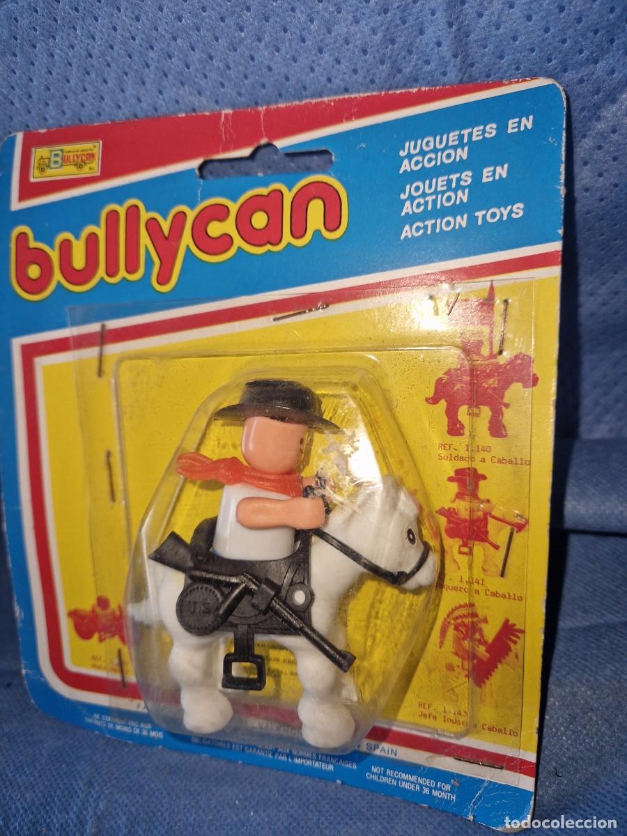 Juguetes antiguos y Juegos de colecci&oacute;n: VAQUERO A CABALLO DE BULLYCAN REF 1141 A&Ntilde;O 1983 NUEVO SIN ABRIR FABRICADO EN ESPA&Ntilde;A