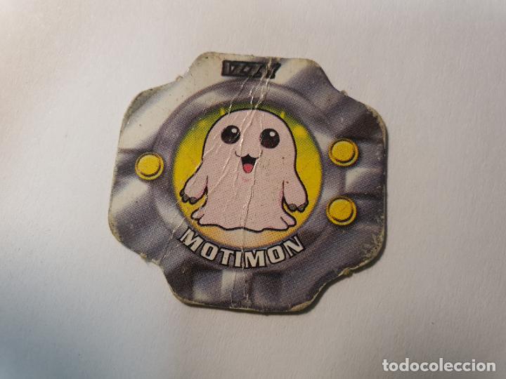 Juguetes antiguos y Juegos de colecci&oacute;n: TAZO DIGIMON 2000 - RELOJ CHICLE VIDAL - N&ordm; MOTIMON