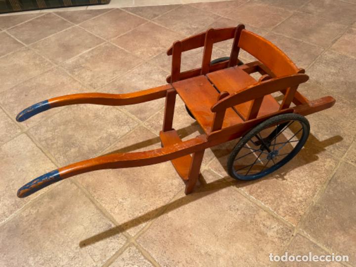 Juguetes antiguos y juegos de colecci&oacute;n: ANTIGUO CARRITO JUGUETE NI&Ntilde;OS
