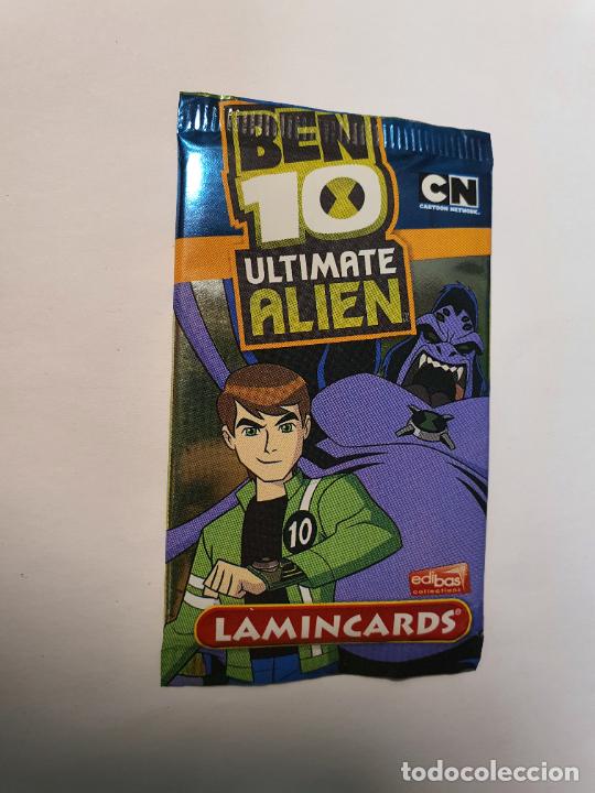 Juguetes antiguos y Juegos de colecci&oacute;n: SOBRE CROMO CARTA - BEN 10 ULTIMATE ALIEN EDIBAS LAMINCARDS