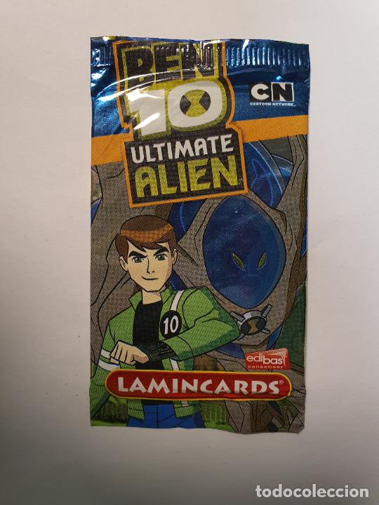 Juguetes antiguos y Juegos de colecci&oacute;n: SOBRE CROMO CARTA - BEN 10 ULTIMATE ALIEN EDIBAS LAMINCARDS