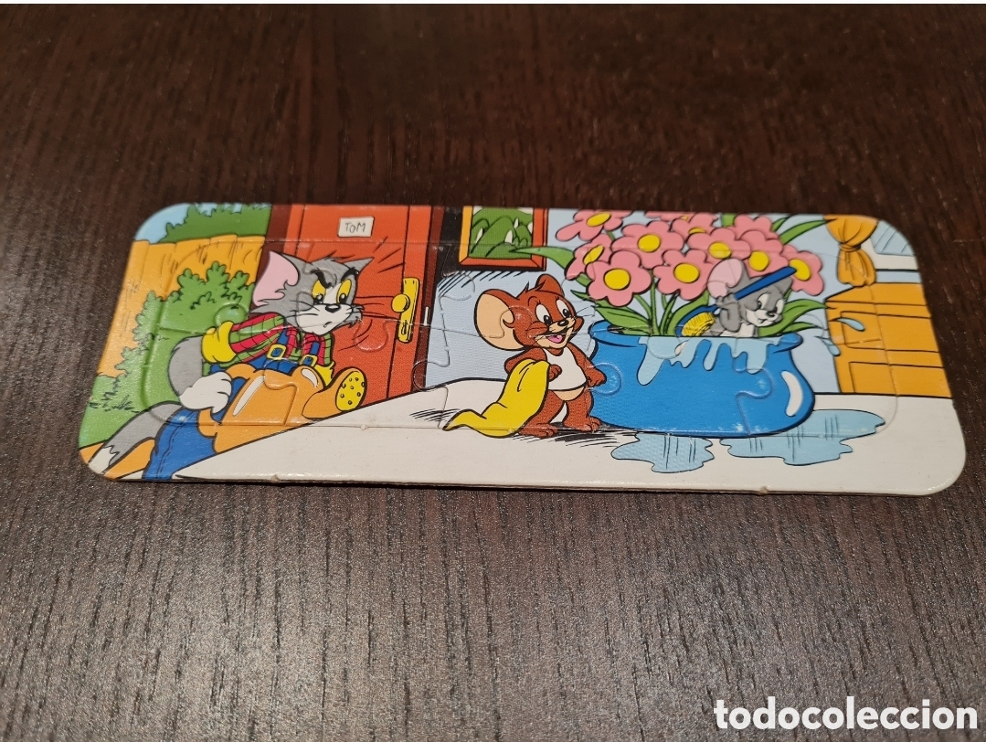 Juguetes antiguos y Juegos de colecci&oacute;n: &Uacute;nico! Rareza! Puzzle puzle Tom y Jerry Yomo 1994 premium Italia no kinder no Ferrero