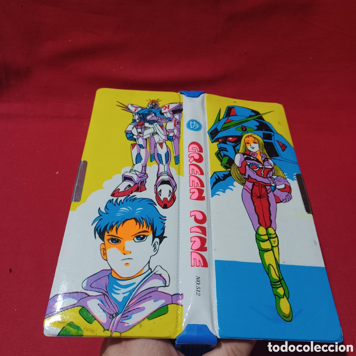 Juguetes antiguos y Juegos de colecci&oacute;n: Estuche a&ntilde;os 80 tem&aacute;tica manga ROBOTECH