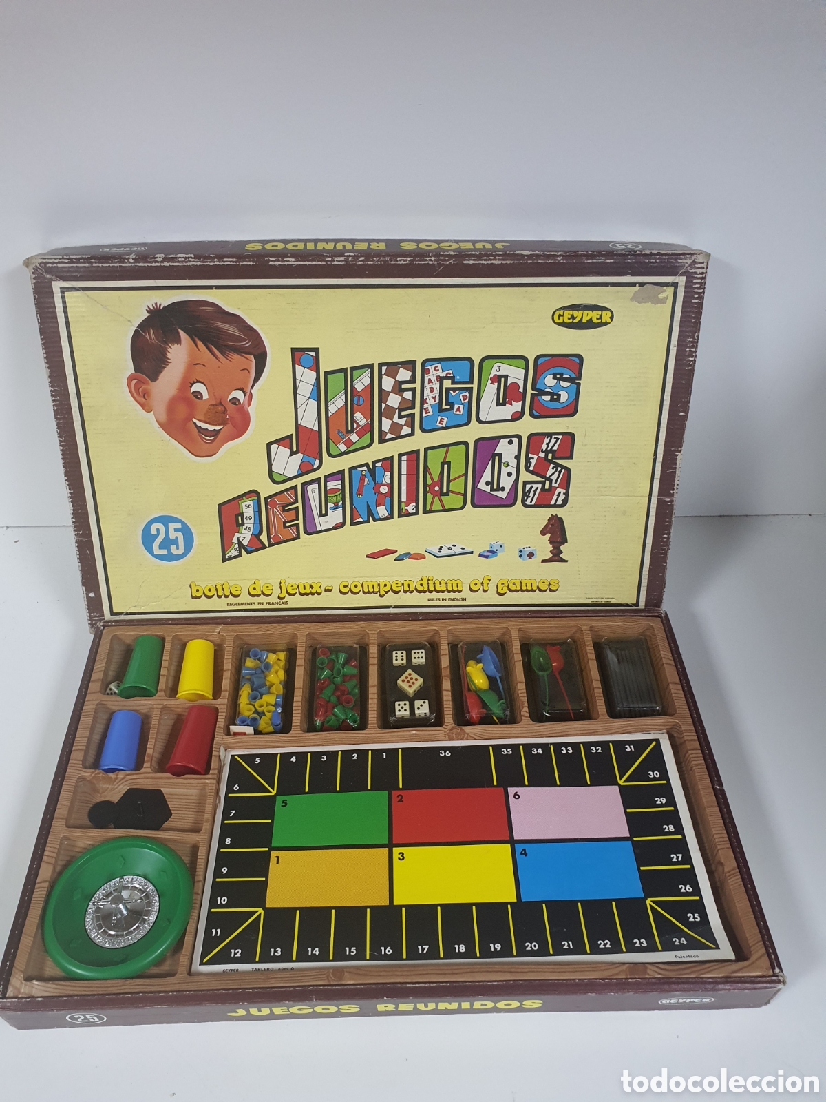 Juguetes antiguos y Juegos de colecci&oacute;n: Juegos reunidos geyper