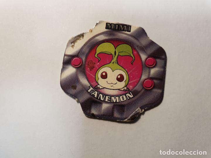 Juguetes antiguos y Juegos de colecci&oacute;n: TAZO DIGIMON 2000 - RELOJ CHICLE VIDAL - N&ordm; TANEMON