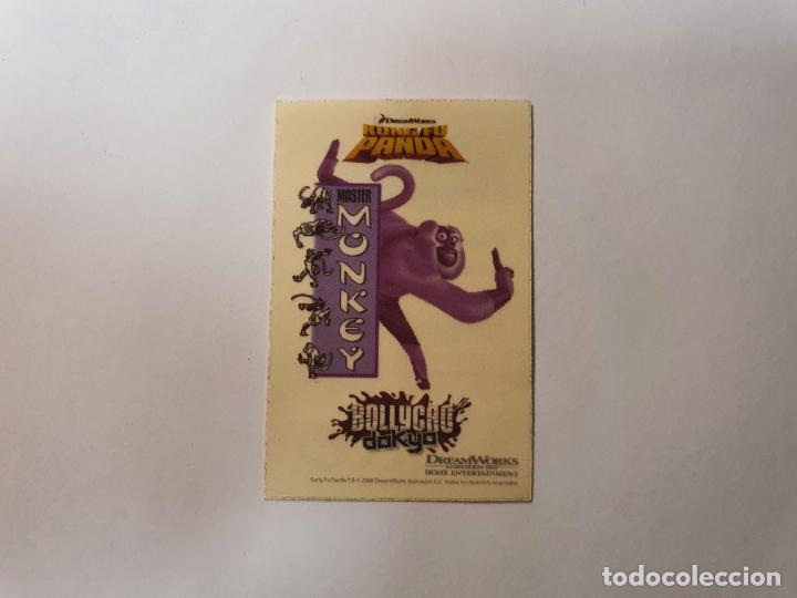 Juguetes antiguos y Juegos de colecci&oacute;n: CROMO BOLLYCAO DOKYO - KUNG FU PANDA 2008