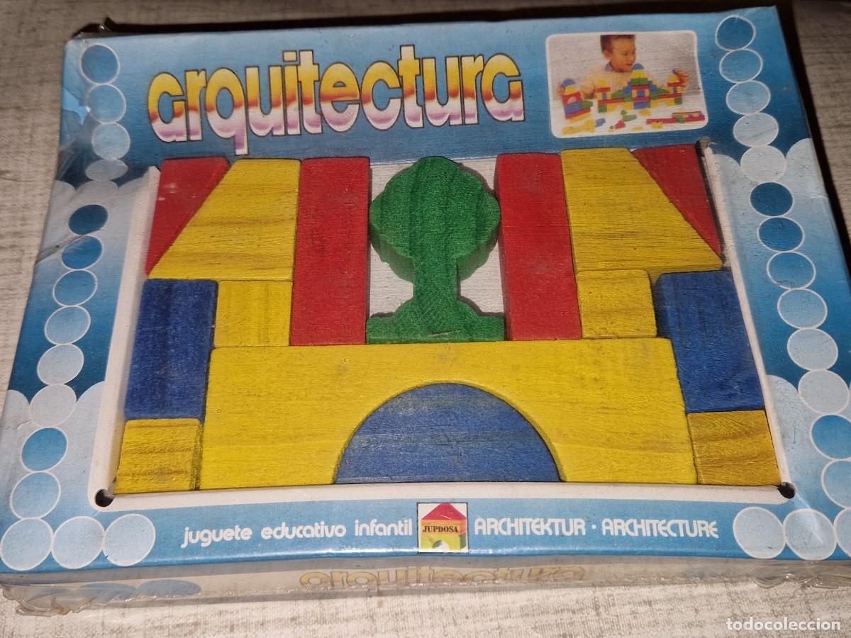Juguetes antiguos y juegos de colecci&oacute;n: JUEGO CONSTRUCCION DE MADERA