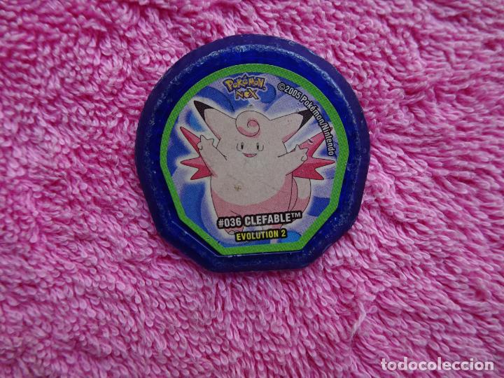 Brinquedos antigos e Jogos de cole&ccedil;&atilde;o: tazo pokemon nox 36 crefable evolution 2 nintendo 2005