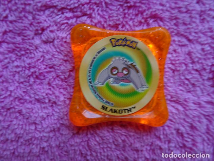 Giocattoli antichi e Giochi di collezione: tazo slakoth pokemon advanced waps 116 color naranja brillante panini 2003 nintendo