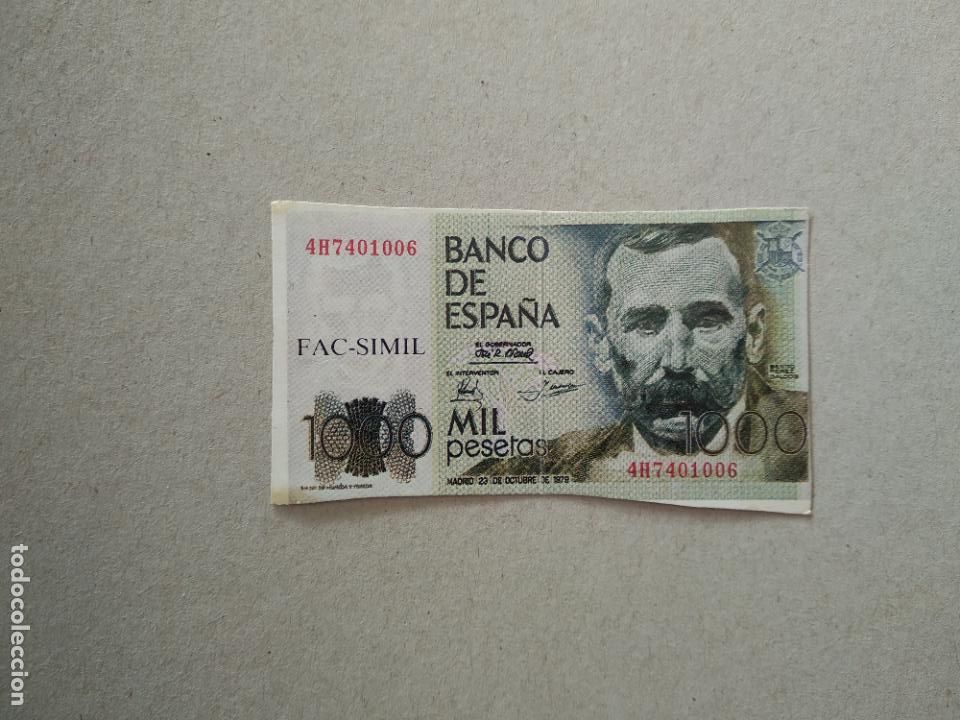 Jouets Anciens et Jeux de collection: BILLETE DE JUGUETE DE 1000 MIL PESETAS BANCO DE ESPA&Ntilde;A