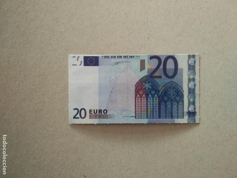 Jouets Anciens et Jeux de collection: BILLETE DE JUGUETE DE 20 &euro; EUROS