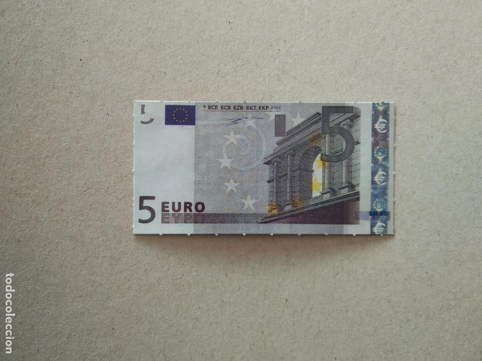 Jouets Anciens et Jeux de collection: BILLETE DE JUGUETE DE 5 &euro; CINCO EUROS